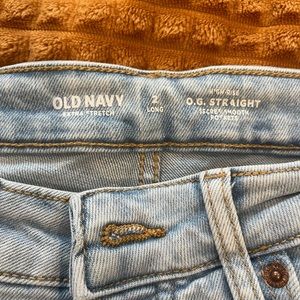 Old navy straight jeans. Barely worn. Size 2 long.